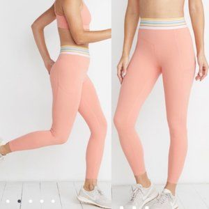MARINE LAYER Sport Chill Legging Rose Cloud Peach